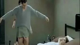 ناضجة ويونغ صربي صغير ديك